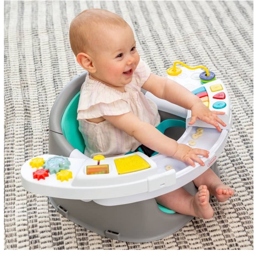 Infantino Music & Lights 3-in-1 Discovery Seat 4-48 Months Unisex, Teal